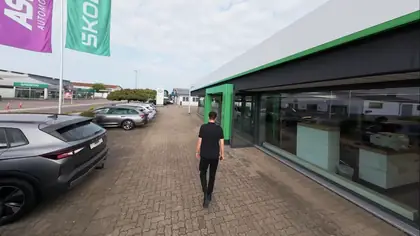 Standbild aus dem Film-Rundgang Volkswagen + ŠKODA Bad Rappenau